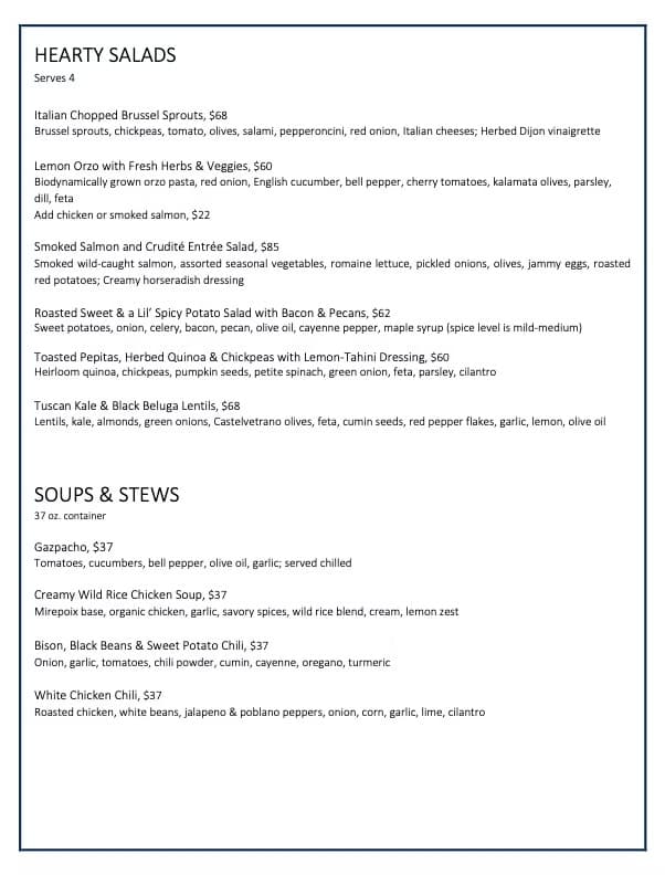 Reference menu page 3 menu